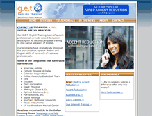 Tablet Screenshot of getenglishtraining.com